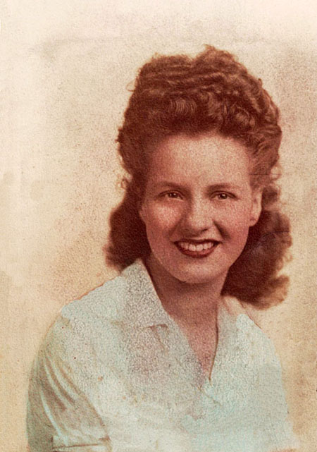 Aunt Marthat at about age 18.